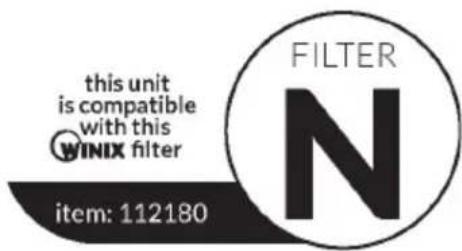 Winix NK305 - FILTERS INSTALLEREN - 3