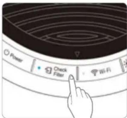 Winix NK305 - Resetting The Unit - 1