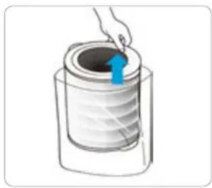 Winix NK305 - FILTERINSTALLATION - 3