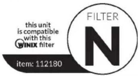 Winix NK305 - FILTERINSTALLATION - 3