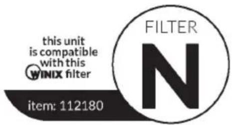 Winix NK305 - Connaissance des filtres - 1