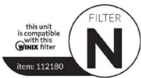 Winix NK305 - Para adquirir filtros Winix de recambio: - 1