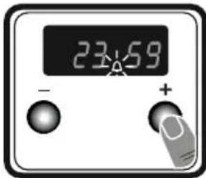 BELLING SE 90 DFT inox - Réglage du temps d'avertissement audible - 2