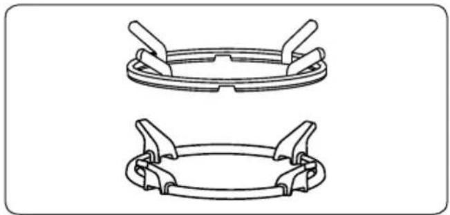 BELLING SE 90 DFT inox - Wok Adaptor - 1