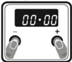 BELLING SE 90 DFT inox - Utilisation de la minuterie numérique Réglage de l'heure - 1