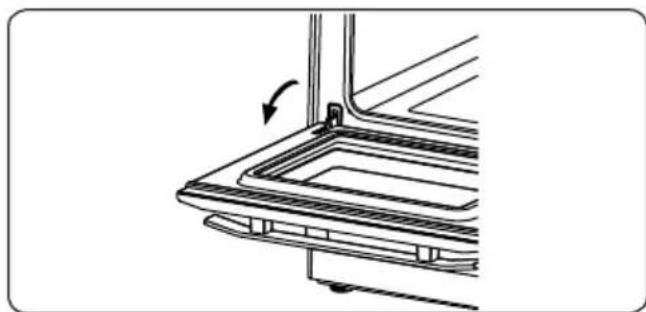BELLING SE 90 DFT inox - Removal of Oven Door - 1