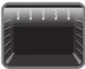 BELLING SE 90 DFT inox - Unterhitze + Umluft: - 2
