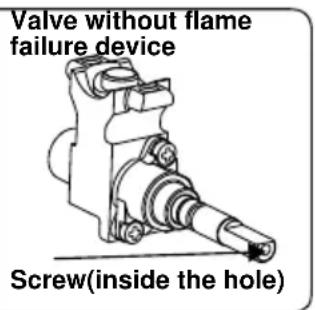 BELLING SE 90 DFT inox - Adjusting the minimum flame position: - 2