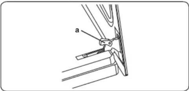 BELLING SE 90 DFT inox - Ofentür entfernen - 2
