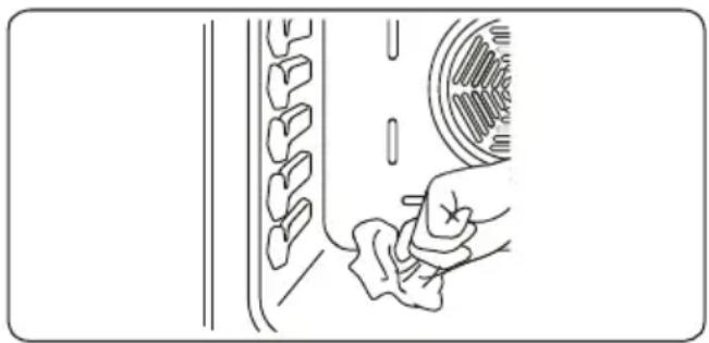 BELLING SE 90 DFT inox - Nettoyage de l'intérieur du four. - 1