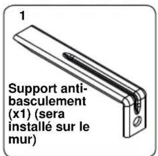BELLING SE 90 DFT inox - Kit anti-basculement - 1