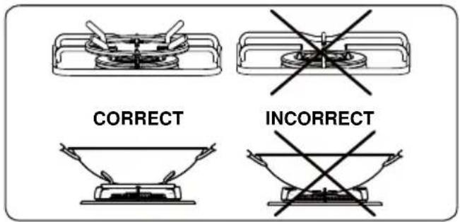 BELLING SE 90 DFT inox - Wok Adaptor - 4