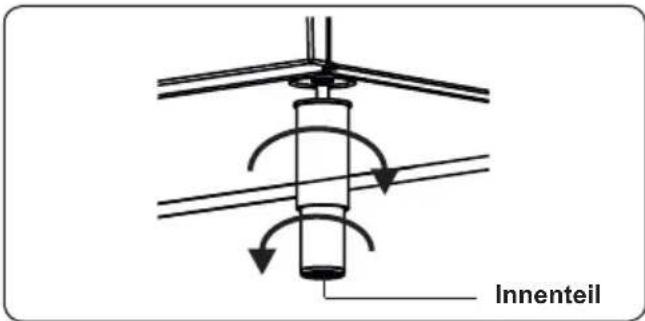 BELLING SE 90 DFT inox - Füsse einstellen - 1