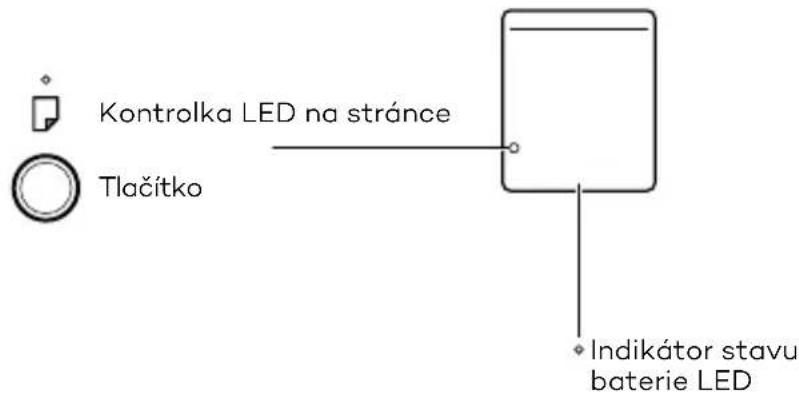 WACOM Bamboo Slate - Tlacitko a kontrlka LED - 1