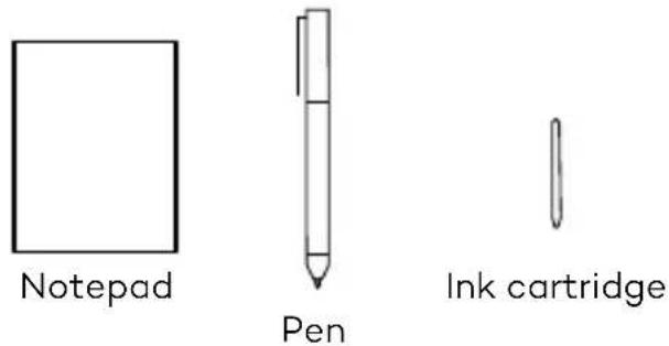 WACOM Bamboo Slate - Supplied accessories - 1