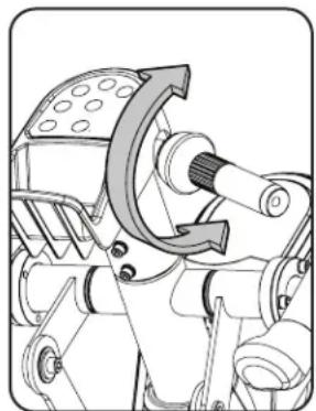 BOWFLEX Max Trainer M3 - Manette des niveaux résistances - 1