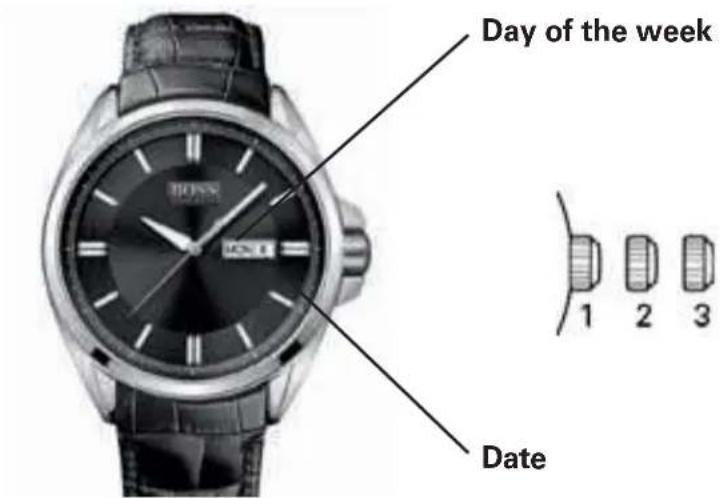 BOSS Copenhagen HO1550066 - WATCHES WITH SIMPLE FUNCTIONS 3-Hand Models with Day / Date Display - 1