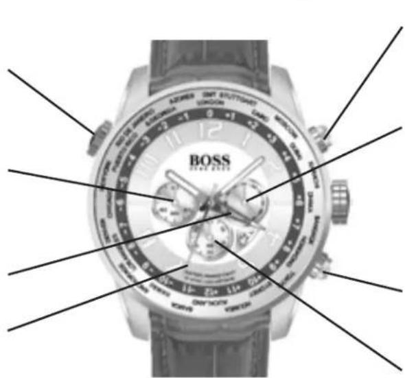 BOSS Copenhagen HO1550066 - Worldtimer chronograph - 1