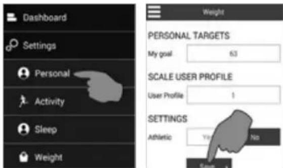 MEDISANA BS 410 Connect - A) Verbind uw weegschaal met uw smartphone* - 2