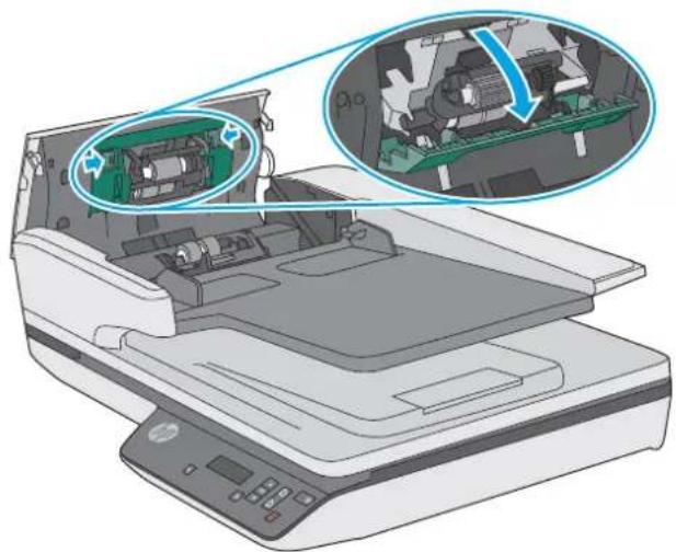 HP ScanJet Pro 3500 f1 - Remplacement du module du rouleau d'entrainment - 1