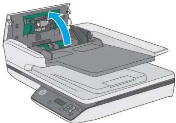 HP ScanJet Pro 3500 f1 - Remplacez les rouleaux de séparation et le capot - 3