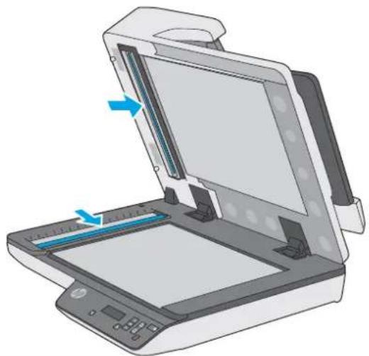 HP ScanJet Pro 3500 f1 - Nettoyage des bandes de numérisation - 1