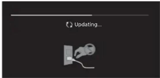 SONY KD43XF7596 - Lorsque le message [Une nouvelle mise à jour logicielle du système de la TV est disponible...] s'affiche. - 1