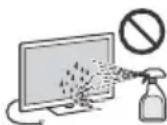 SONY KD43XF7596 - Cura e pulizia della superficie dello schermo e del rivestimento - 1