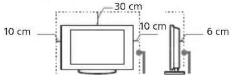 SONY KD43XF7596 - Installatie op de standaard - 1