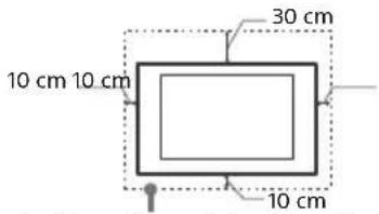 SONY KD43XF7596 - Installatie aan de wand - 1