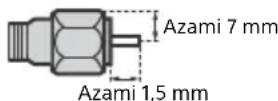 SONY KD43XF7596 - F tipi fiş önerisi - 1