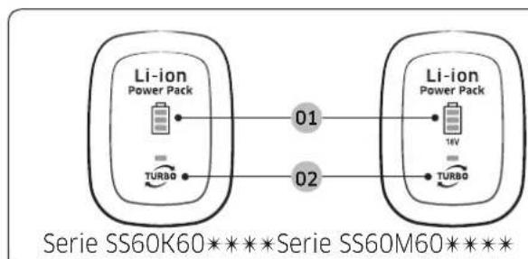 SAMSUNG POWERstick VS6000 - LED-Anzeige - 1