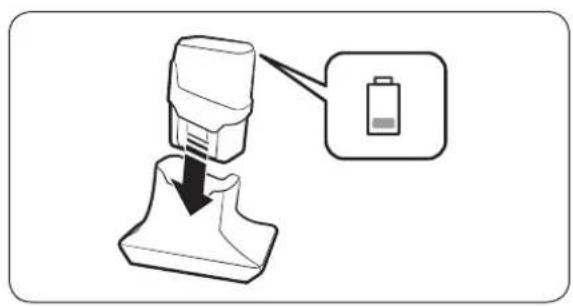 SAMSUNG POWERstick VS6000 - Aufladen des Bodenstaubsaugers - 1