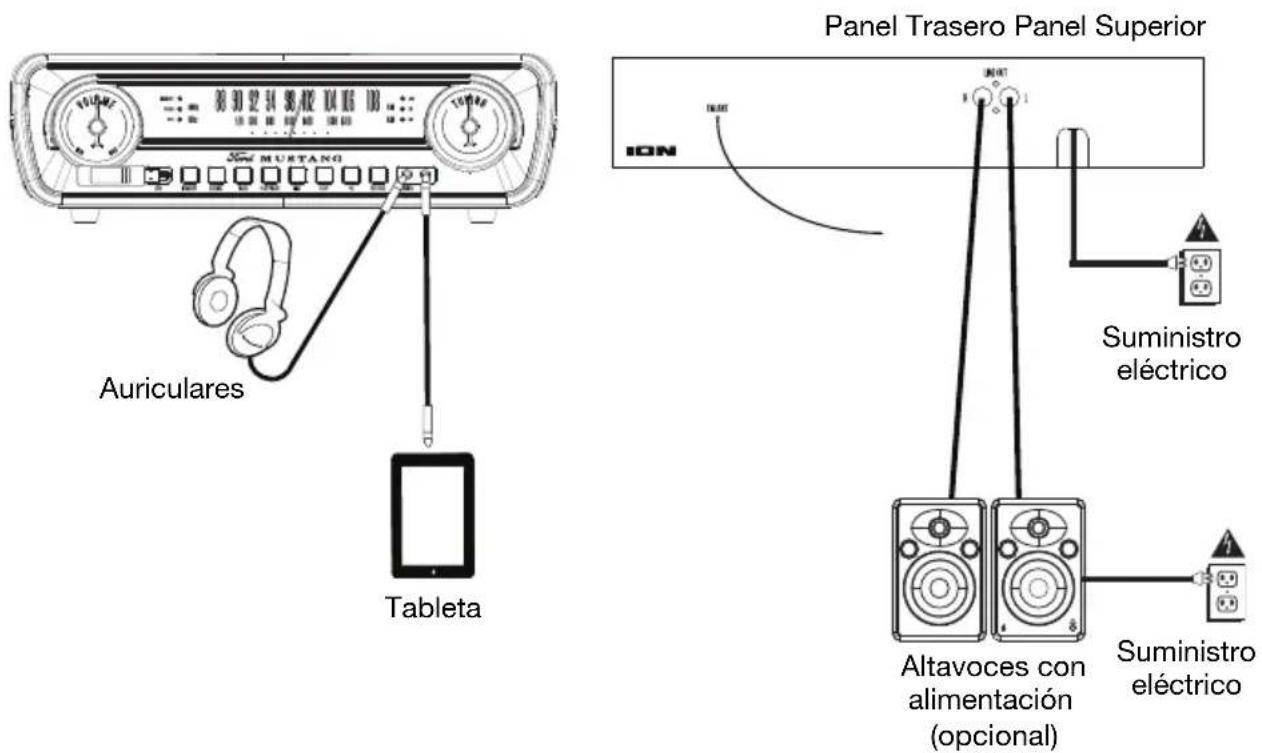 ION Mustang LP - Diagrama de conexión - 1