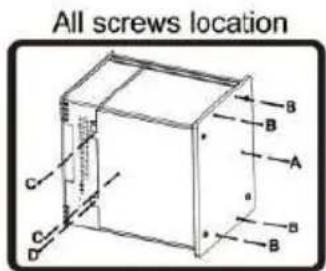 BIGBEN TD104 - Assembly Kit - 3