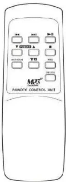 BIGBEN TD104 - Tastenbelegung - 1