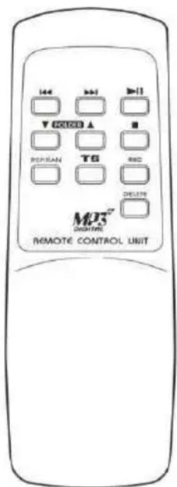 BIGBEN TD104 - Description des boutons - 1