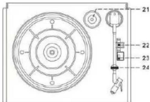 BIGBEN TD104 - Description of Parts - 2
