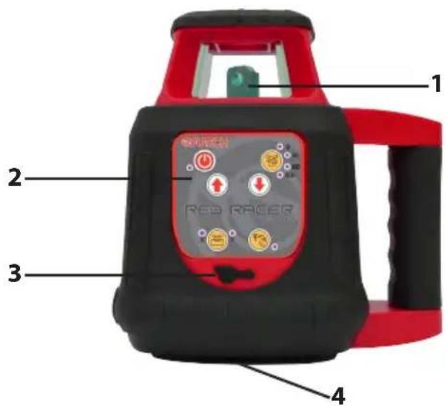 FUTECH Red Racer - Onderdelen behuizing - 1