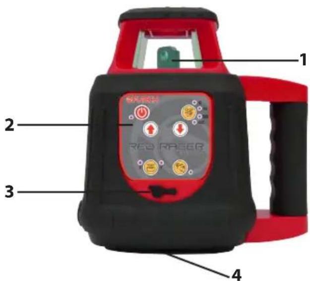 FUTECH Red Racer - Parts of the housing - 1