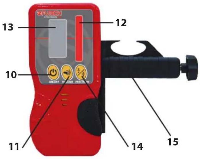 FUTECH Red Racer - Knöpfe Laser-Empfänger (optional) - 1