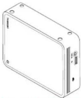TOSHIBA Canvio for Desktop - Compruebe los componentes - 1