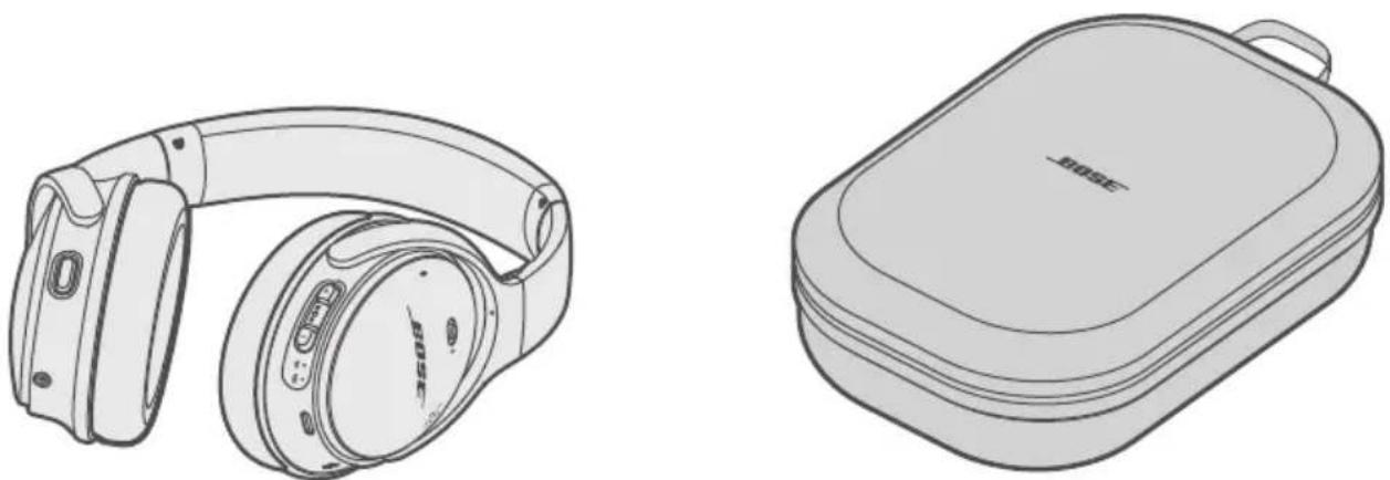 BOSE QuietComfort 35 II - Zawartość opakowania - 1