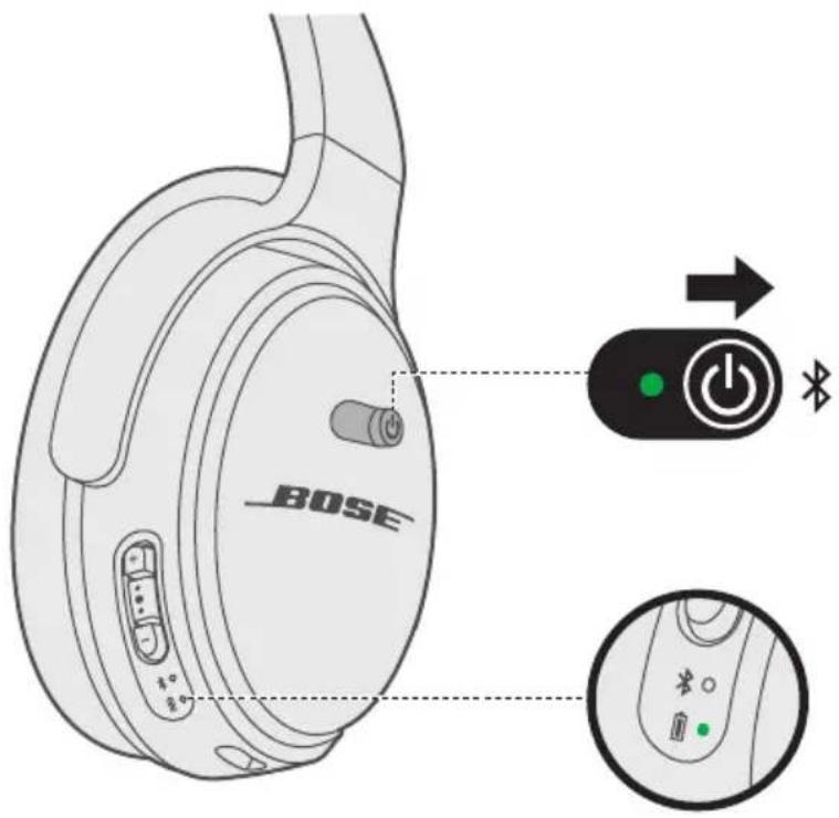 BOSE QuietComfort 35 II - Encender - 1