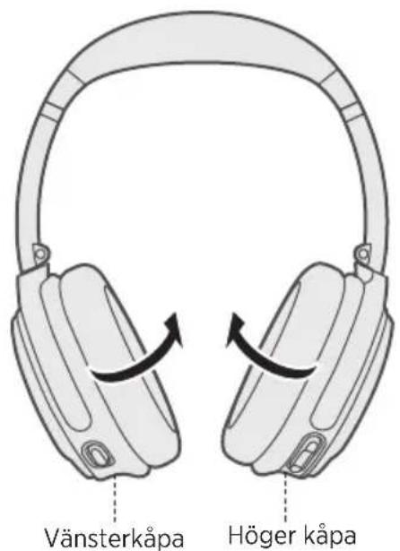 BOSE QuietComfort 35 II - Förvara hölurarna - 1