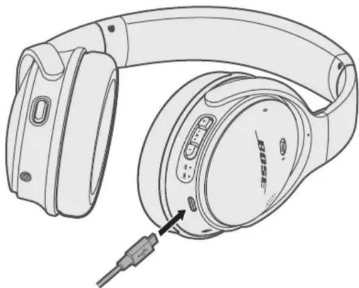 BOSE QuietComfort 35 II - Chargement du casque - 1
