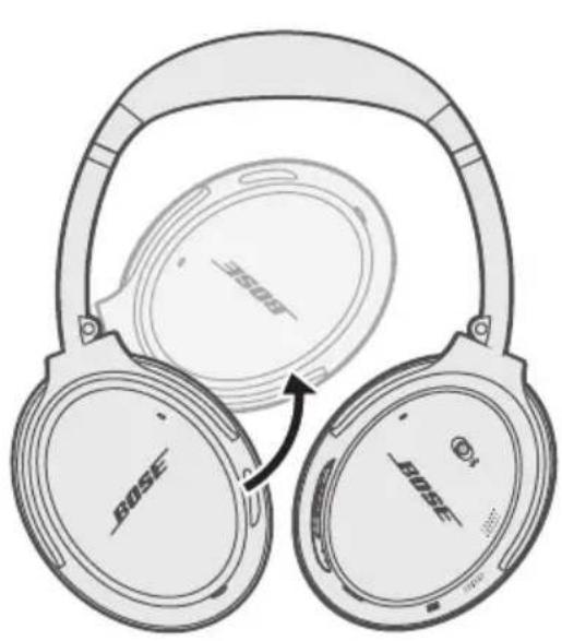 BOSE QuietComfort 35 II - Aufbewahren der Kopfhörer - 3