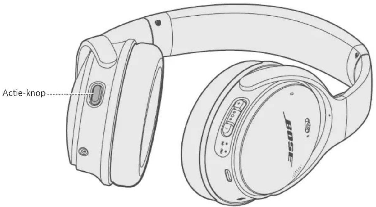 BOSE QuietComfort 35 II - Functies van de Actie-knop - 2