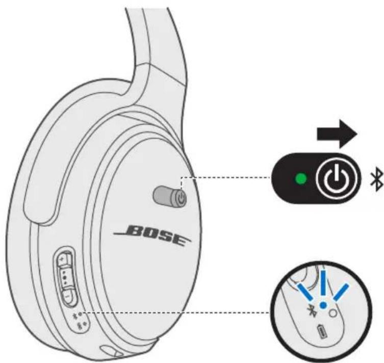 BOSE QuietComfort 35 II - Connect using the Bluetooth menu on your mobile device - 1