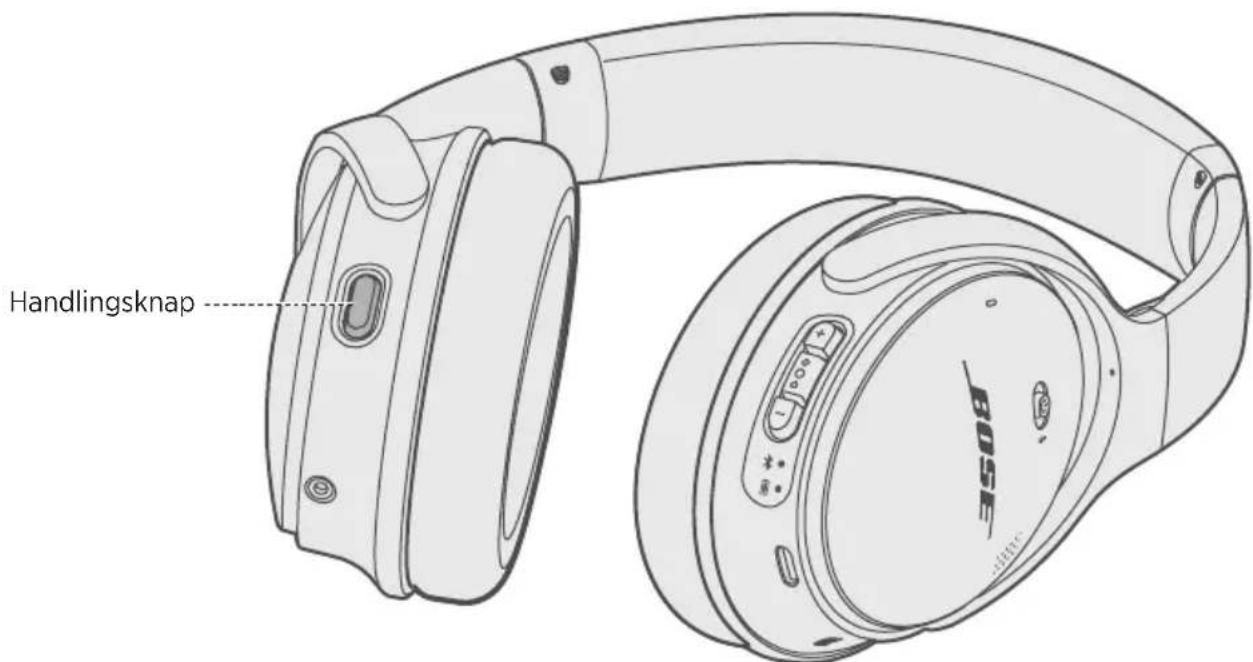 BOSE QuietComfort 35 II - Handlingsnappens Funktioner - 1